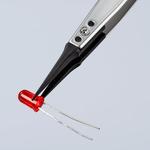 Пинцет ESD гладкие прямые заострённые губки KNIPEX 92 81 02