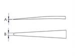 Запчасть: Сменные углепластиковые губки для пинцета KN-928101, 40 мм KNIPEX 92 89 01