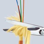 Ножницы для волокна KEVLAR® KNIPEX 95 03 160 SB