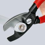 Кабелерез с двойными режущими кромками, рез: кабель  20 мм KNIPEX 9512200SB