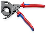 Ножницы для резки кабелей по принципу трещотки, 3 «передачи» KNIPEX 95 32 320