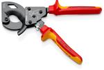 Резак для кабелей (по принципу трещоточного ключа) KNIPEX 95 36 250