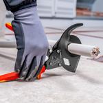 Резак для кабелей (по принципу трещоточного ключа) KNIPEX 95 36 280