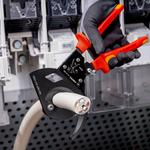 Резак для кабелей (по принципу трещоточного ключа) KNIPEX 95 36 280