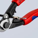 Тросорез компактный, 190 мм, обжим гильз на боуденовские тросы KNIPEX 95 62 190 SB
