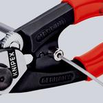Тросорез компактный, 190 мм, обжим гильз на боуденовские тросы KNIPEX 95 62 190 SB