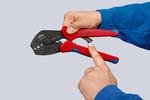Обжимные клещи с магазином для смены плашек MultiCrimp® KNIPEX 97 33 01