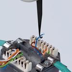 Инструмент для укладки кабелей LSA-Plus и их аналогов KNIPEX 97 40 10