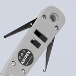 Инструмент для укладки кабелей LSA-Plus и их аналогов KNIPEX 97 40 10