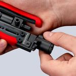 Компрессионный инструмент для штекера на коаксиальный кабель KNIPEX 97 40 20 SB