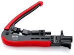 Компрессионный инструмент для штекера на коаксиальный кабель KNIPEX 97 40 20 SB