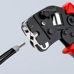 Инструмент для опрессовки контактных гильз самонастраивающийся с торцевой установкой KNIPEX 97 53 09