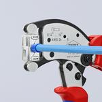 Twistor16 пресс-клещи для контактных гильз DIN 46228 1+4, обжим: квадрат, поворот 360°, 0.14-16.0 мм², 2 х 6 мм², 200 мм KNIPEX 97 53 18 SB