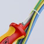 Нож для кабеля VDE, пластиковый защитный обух, 190 мм KNIPEX 98 54 SB