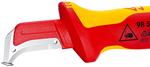Нож с пяткой для снятия изоляции KNIPEX 98 55
