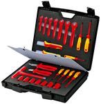 Чемодан компактный с инструментами электроизолированными 26 предметов KNIPEX 98 99 12