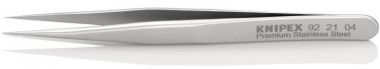 Минипинцет прецизионный, 90 мм, гладкие прямые игловидные губки KNIPEX 92 21 04 KN-922104 ― KNIPEX