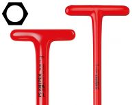 Ключи гаечные торцовые с прочной Т-образной ручкой KNIPEX
